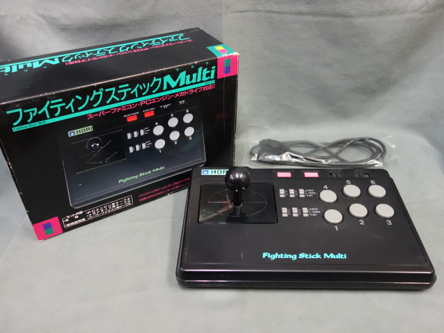 HORI ファイティングスティックMulti H3J-07 SFC・PCエンジン・MD対応