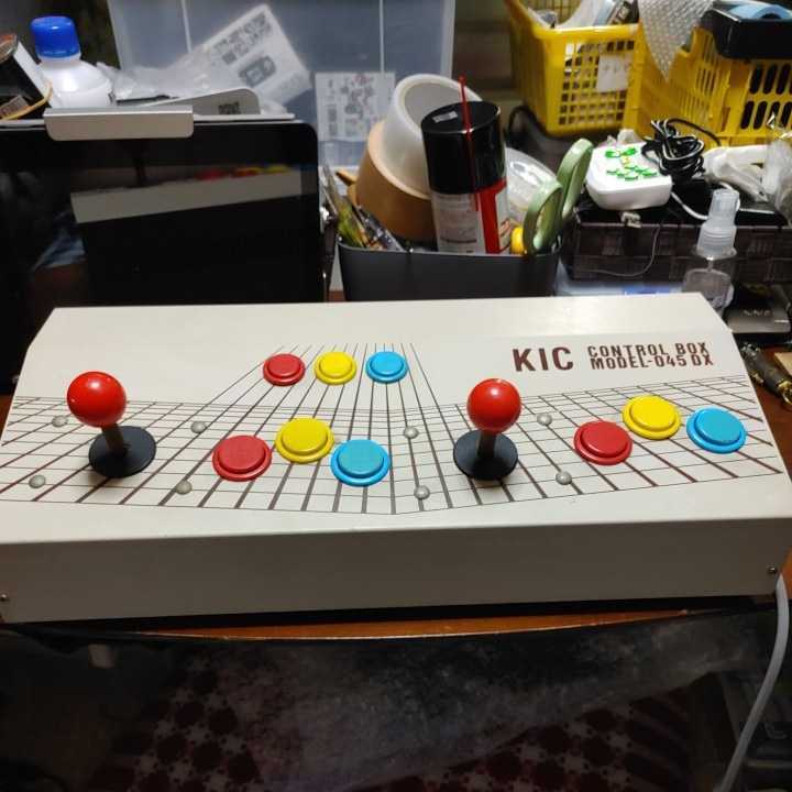 アーケードコントロールボックス | (^-^)⁄ たくみのブログ ＜レトロ