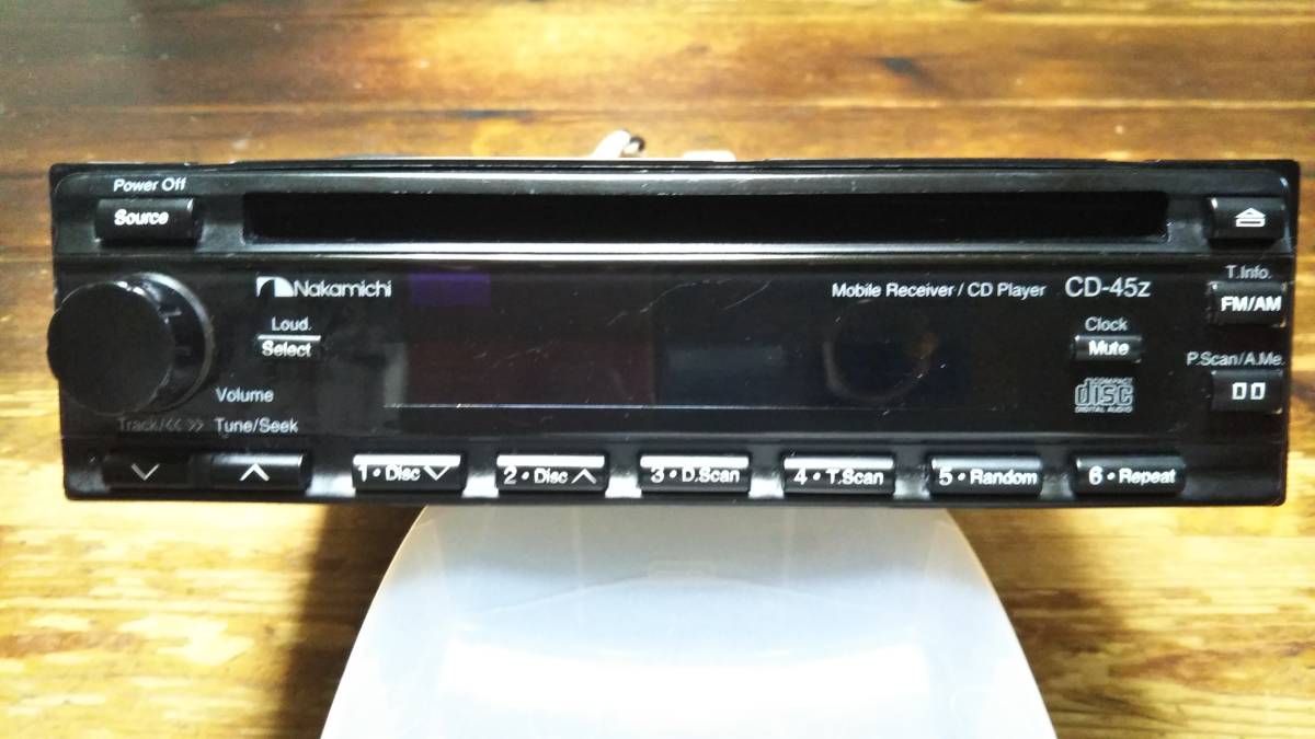 ナカミチ Nakamichi CD-45z Mobile CD Player 希少美品！ナカミチ