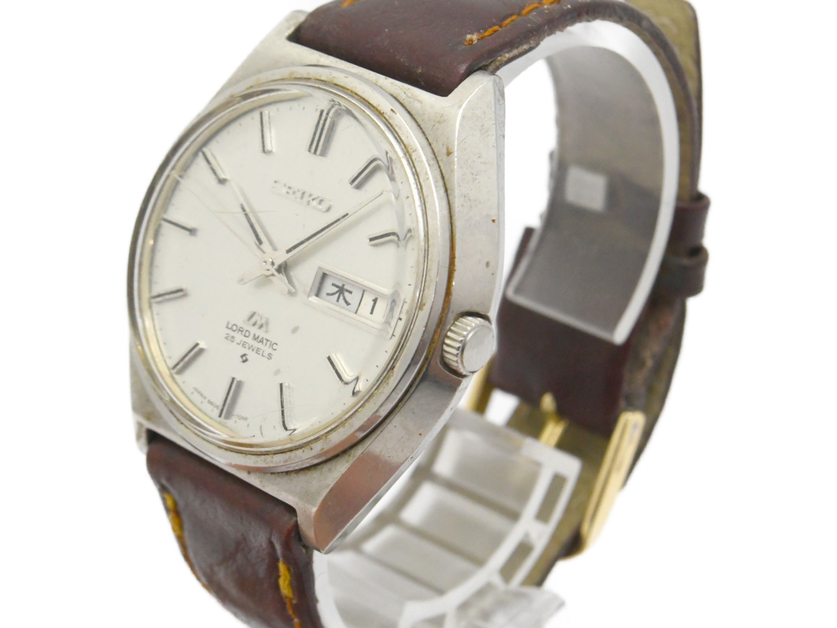 中古品] 稼働品【SEIKO】セイコー ロードマチック 5606-7010 25石 自動