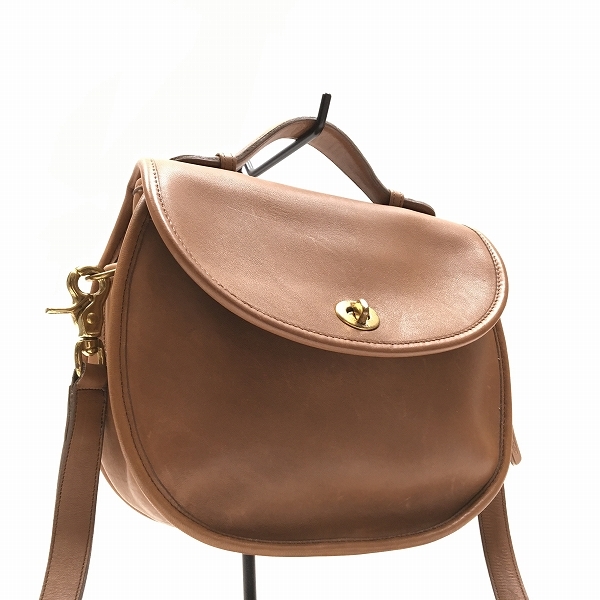 ○美品 オールドコーチ COACH 「00988905」 オールレザー 本革