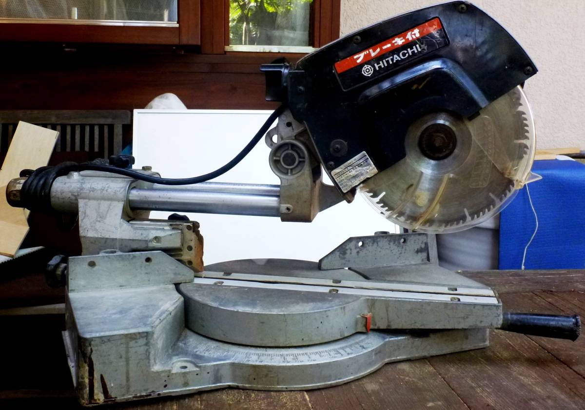 中古・現状品】日立工機 卓上スライド丸のこ C8FB 216㎜ 動作品