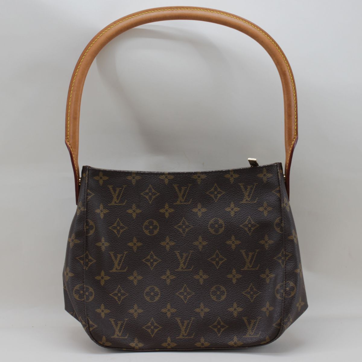 LOUIS VUITTON ルイヴィトン モノグラム ルーピングMM 外観良品 小