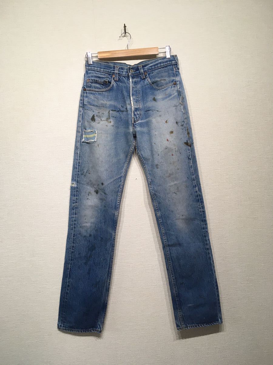 0 ペンキ リーバイス 80s USA製 メルカリ - 襤褸 雰囲気 デニム levis 