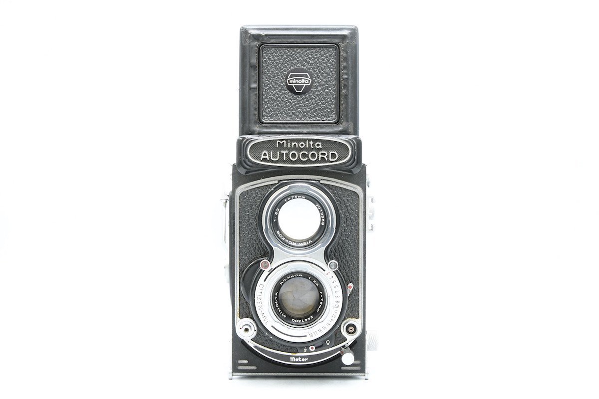 ◇ Minolta ミノルタ AUTOCORD フィルムカメラ 二眼レフ 箱付き