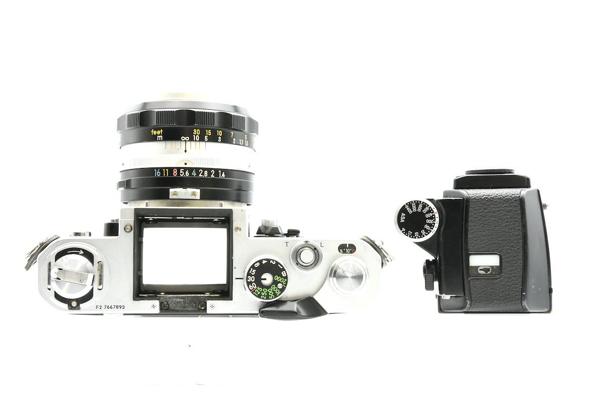 ◇ Nikon ニコン F2 フォトミック 766万台 シルバー + 非AI NIKKOR-S