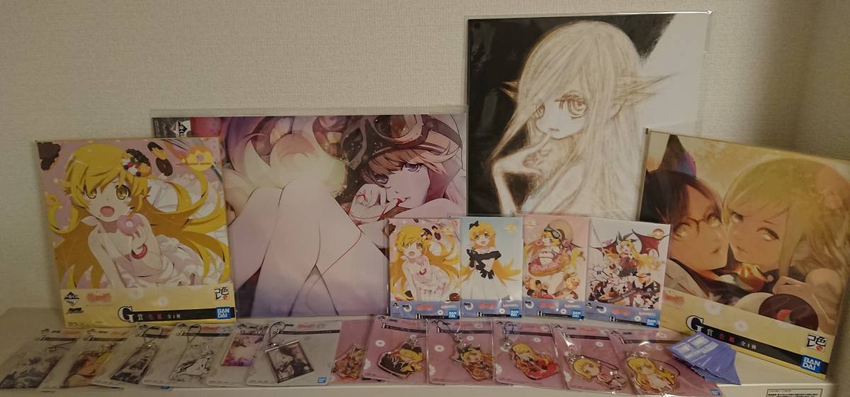 一番くじ 物語シリーズ 儂づくしのくじじゃっと? ぱないの セット 大暮維人 イラストボード ウエダハジメ 未開封 ダブルチャンス券 一番くじ 〈物語〉シリーズ ~儂づくしのくじじゃと?!ぱないの 9月18日より忍づくしのぱないグッズ登場! ~儂と私と僕の晴衣装~」本日より順次発売 忍野