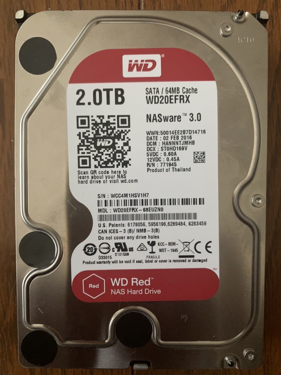 Western Digital WD20EFRX 2TB SATA HDD Digital Western 2TB DIGITAL