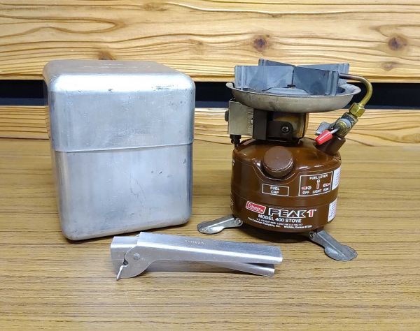 COLEMAN ビンテージ コールマン 400 PEAK1 ピーク1 茶ピーク