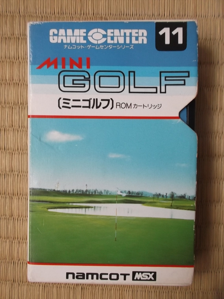 ミニゴルフ 箱説つき MSX ナムコ ミニゴルフ MSX メルカリ MSXで発売された