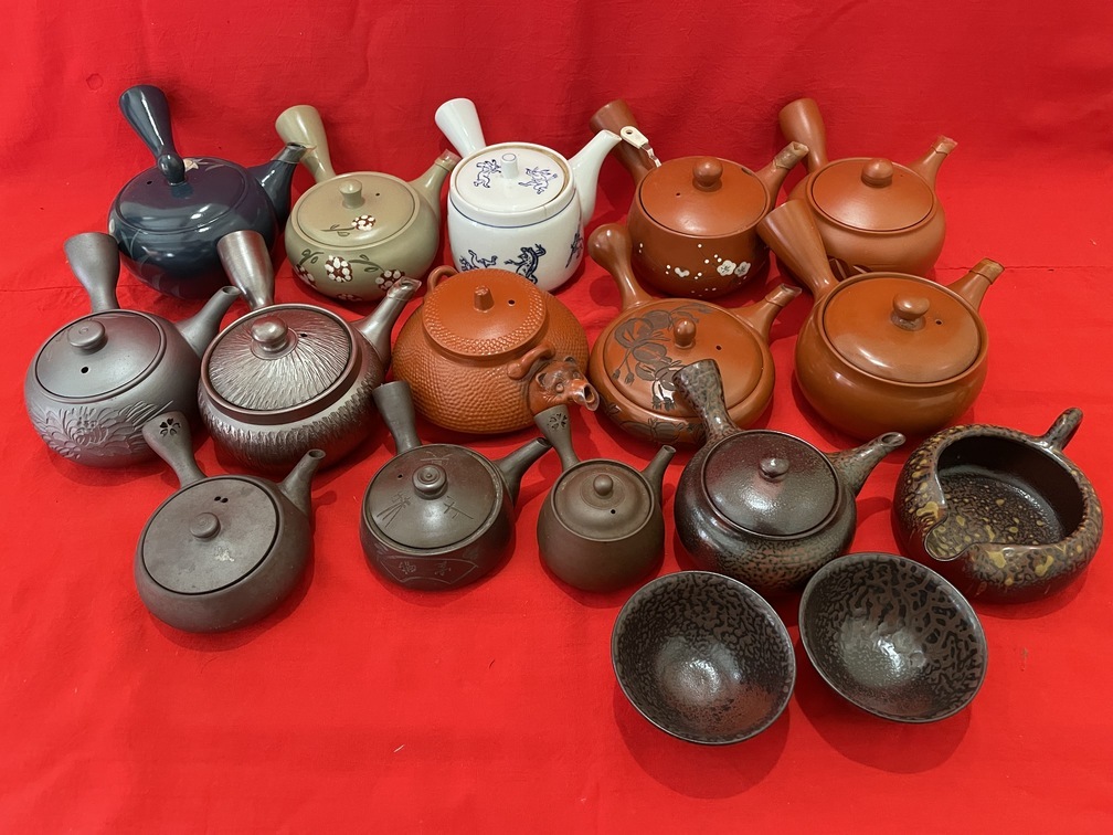 急須 まとめて 14点 ＋他 煎茶道具 茶道具 在銘 常滑 他 茶器 急須