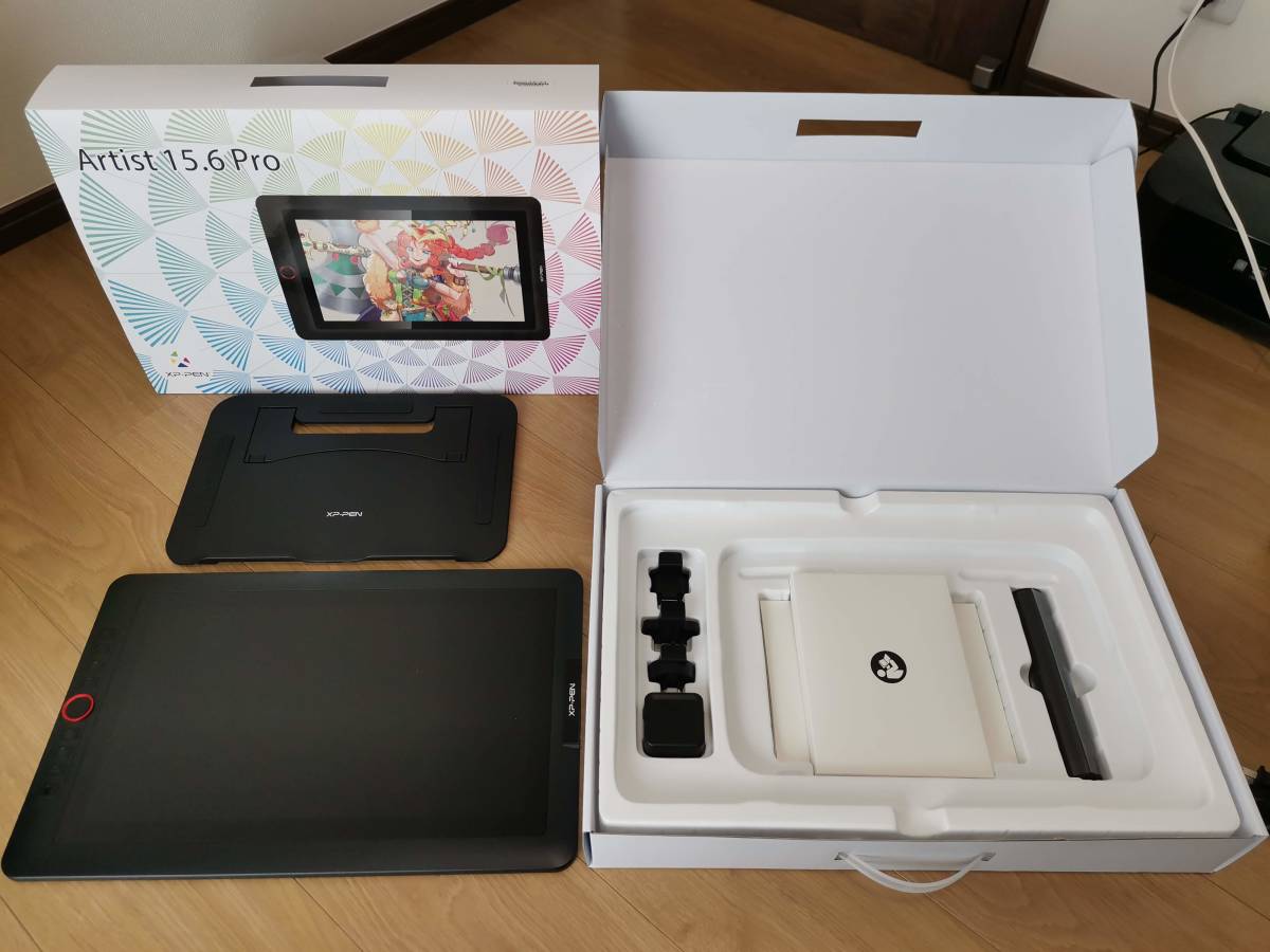 ■中古良品■XP-PEN Artist 15.6 Pro(液晶タブレット/液タブ) + AC19 Shortcut Remote新品(左手デバイス) Artist 15.6 XP-Pen 15.6Pro XP-PEN 15.6インチ（マウス・キーボード・入力機器