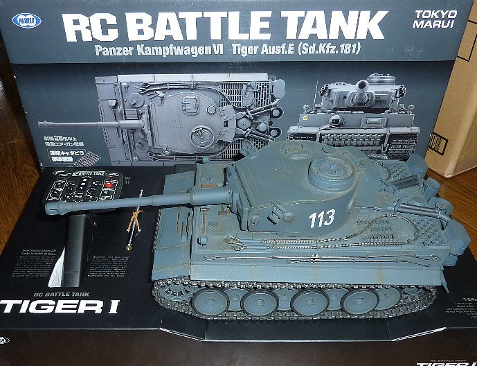 東京マルイ 1/24 RC BATTLE TANK タイガーI 東京マルイ タイガーI 1⁄24