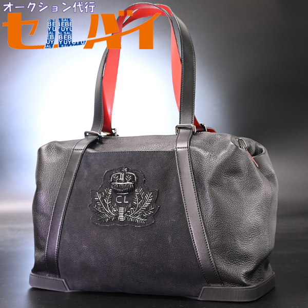本物 極上品 クリスチャンルブタン 雑誌LEON掲載 BAGDAMON トリヨン 