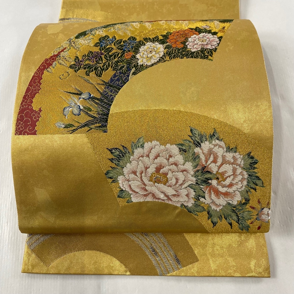 東京ますいわ屋扱い 六通柄袋帯 引箔 -ますいわ屋(袋帯)の中古品 