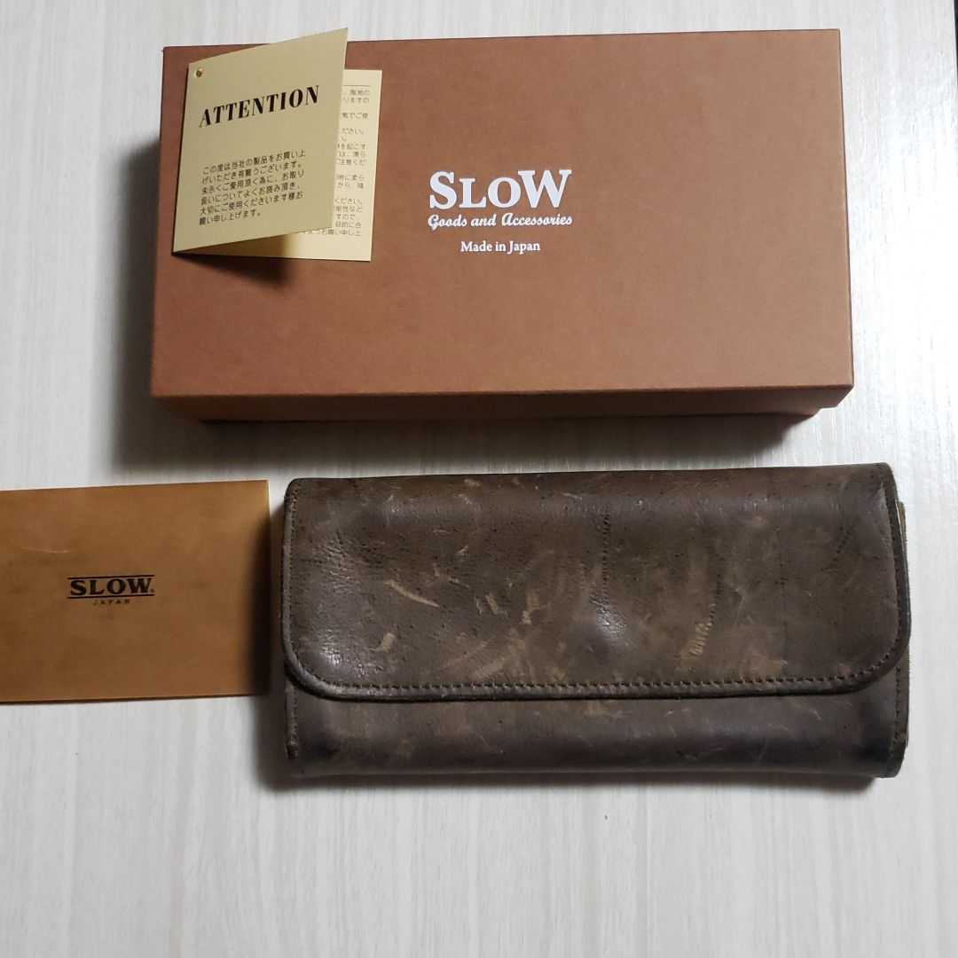 SLOW スロウ KUDU クーズー ロングウォレット 長財布　ギャランティ付
