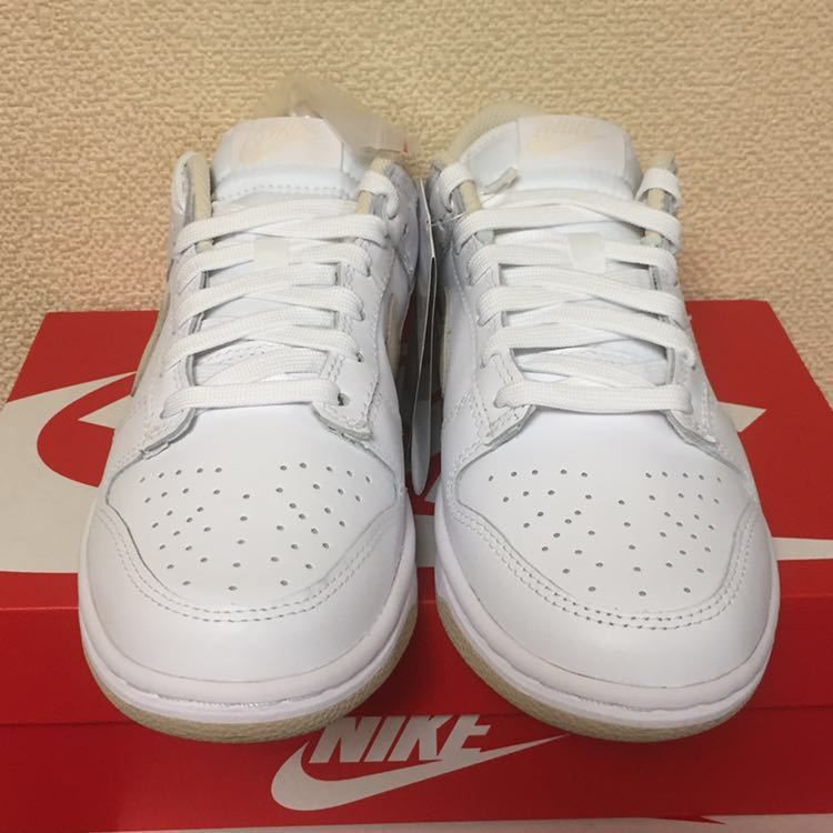 24cm 即決 国内正規新品 NIKE WMNS DUNK LOW PEARL WHITE ナイキ 