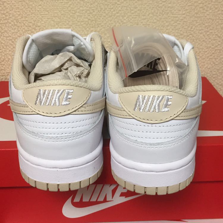 24cm 即決 国内正規新品 NIKE WMNS DUNK LOW PEARL WHITE ナイキ 