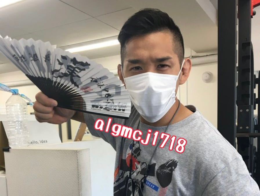 □非売品□『RIZIN オリジナル 扇子』□強者ノ巣 超強者会員限定グッズ 
