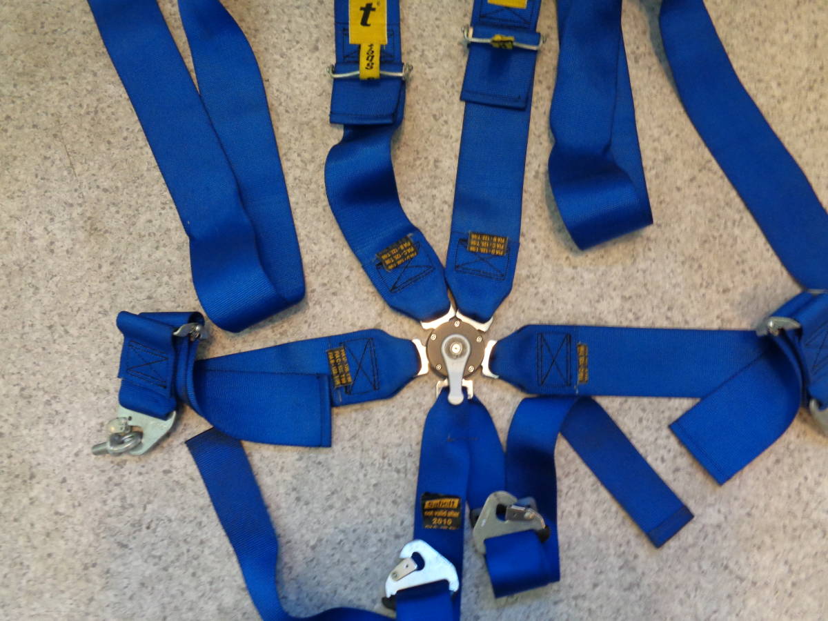 Sabelt サベルト 6点式 シートベルト ハーネス 正規品 ブルー 青  