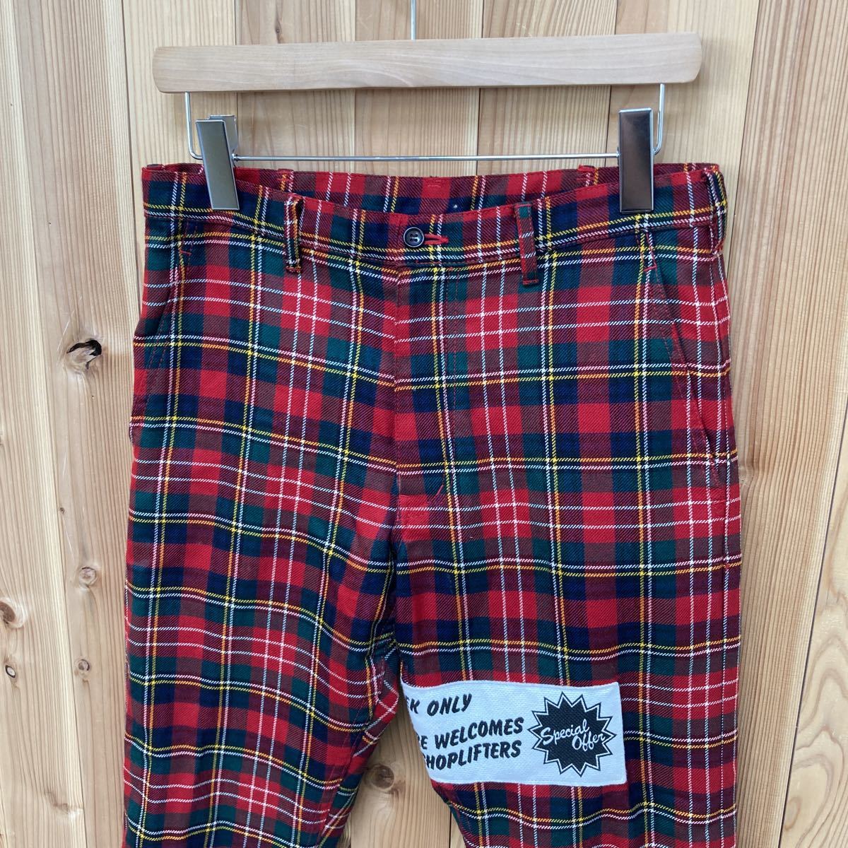 comme des garcons homme plus タータンチェックパンツ 【公式通販】