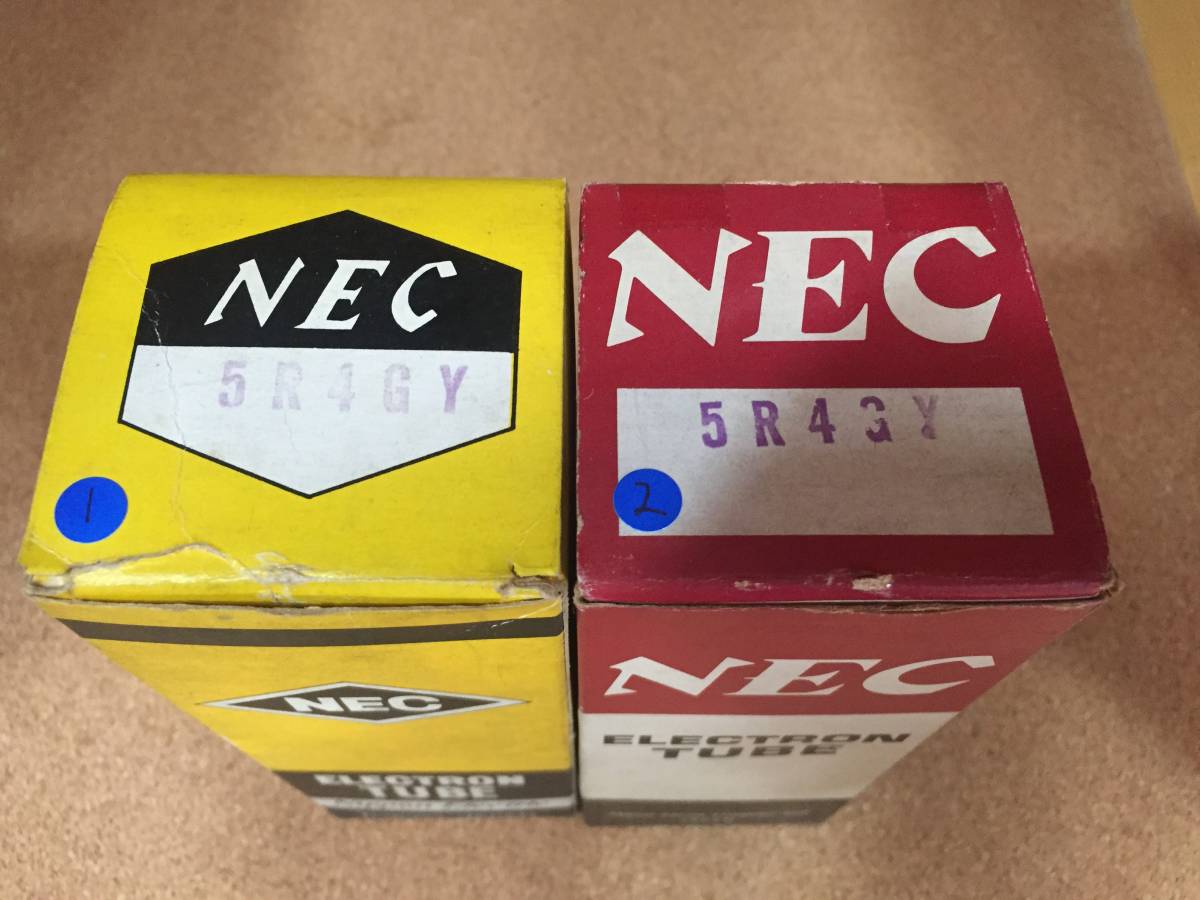オーディオ機器 NEC 5R4GY (2本)
