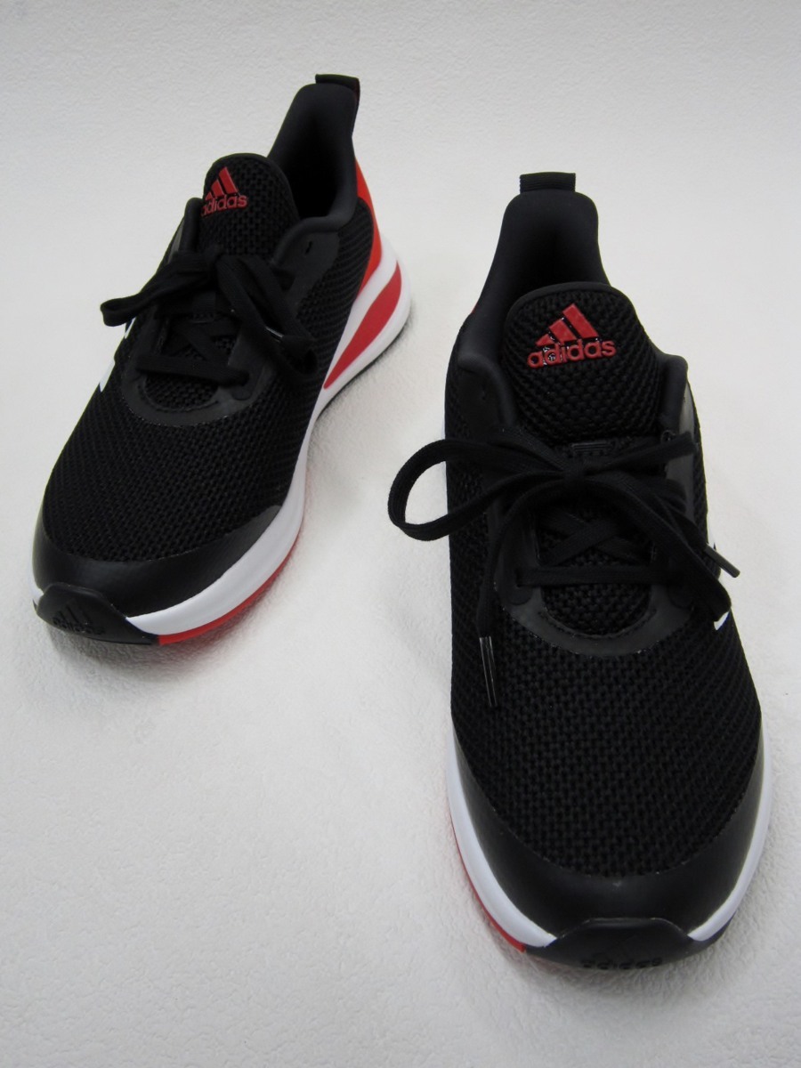 ★21%OFF~ adidas Forta Run K ランニング おしゃれ【ジュニア男子】Bスニーカー 黒白赤 24.0cm 1ツ kid | Adidas Shoes Running 10.5K