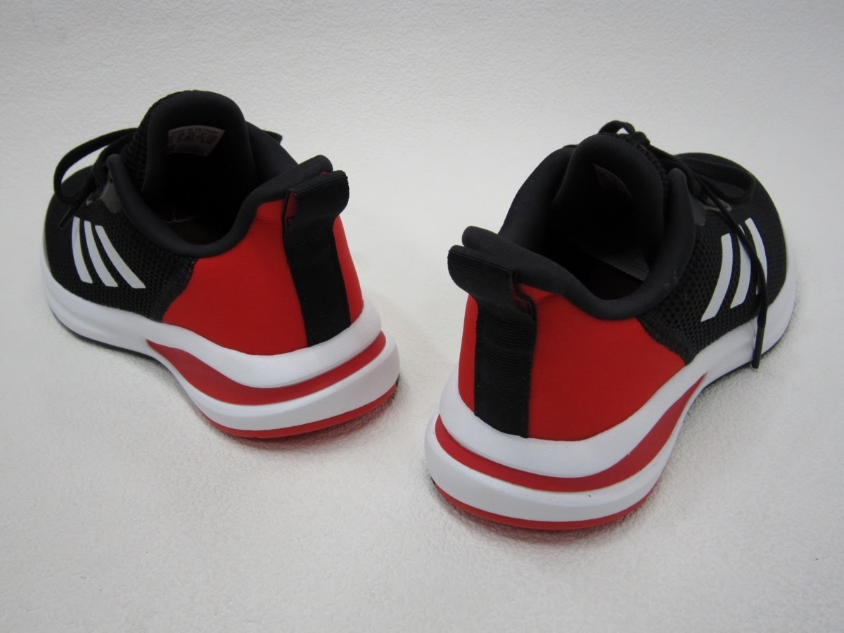 ★21%OFF~ adidas Forta Run K ランニング おしゃれ【ジュニア男子】Bスニーカー 黒白赤 24.0cm 1ツ kid | Adidas Shoes Running 10.5K