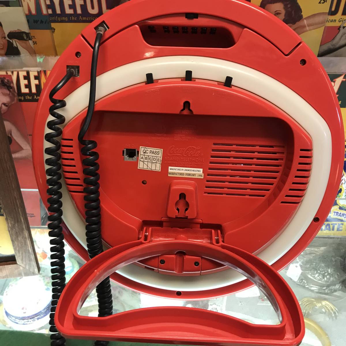 コカコーラ 電話機 ビンテージ レトロ 電話 コカコーラ電話機