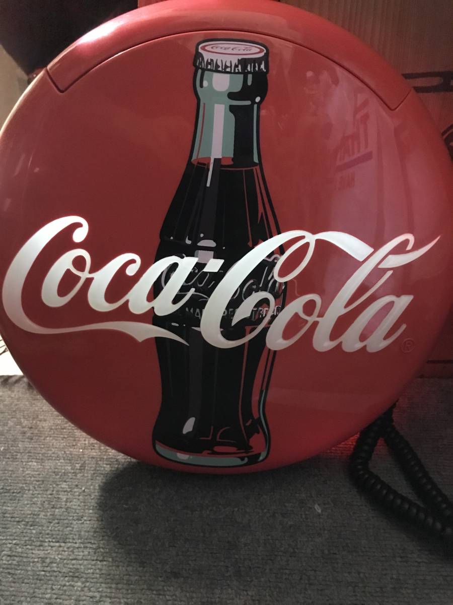 コカコーラ ステンドグラス調 ビンテージ Coca-Cola 電話機 コカコーラ 電話機 ビンテージ レトロ 電話 コカコーラ電話機