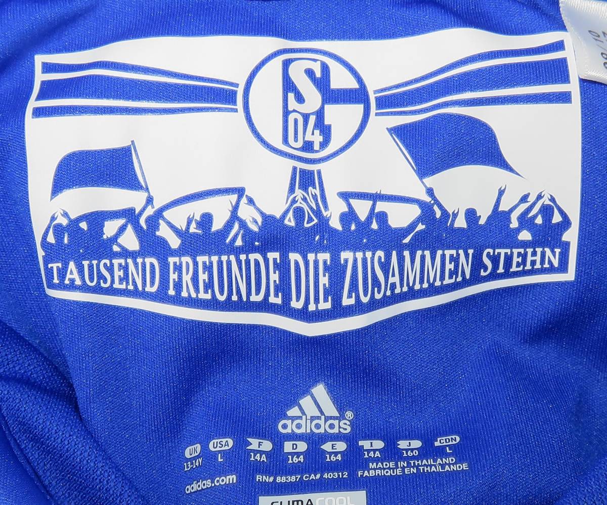 子供用 正規品 10 11 11 12 シャルケ04 ドイツ 半袖 ホーム用 ユニフォーム 10 11 11 12 ノイヤー ラウール 内田篤人 ブンデスリーガ 売買されたオークション情報 Yahooの商品情報をアーカイブ公開 オークファン Aucfan Com