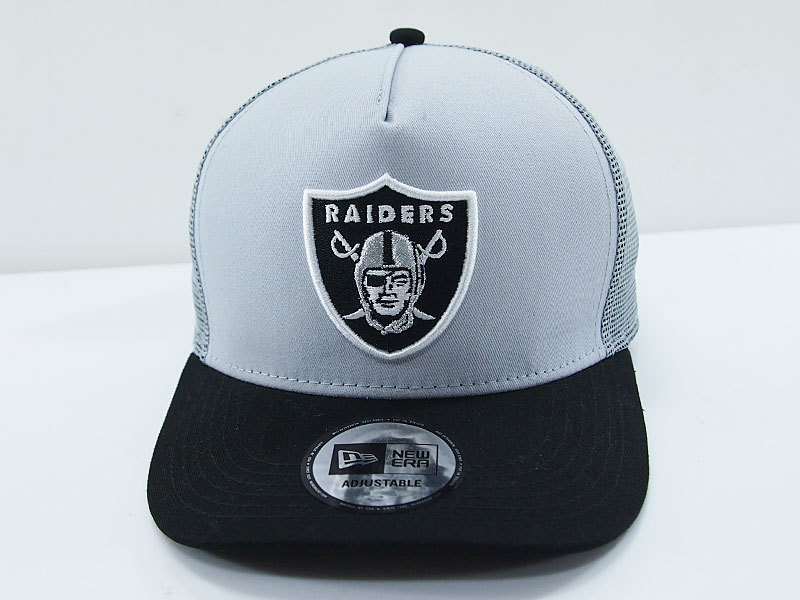 美品 NEW ERA NFL Las Vegas Raiders 9FORTY A-Frame トラッカー 