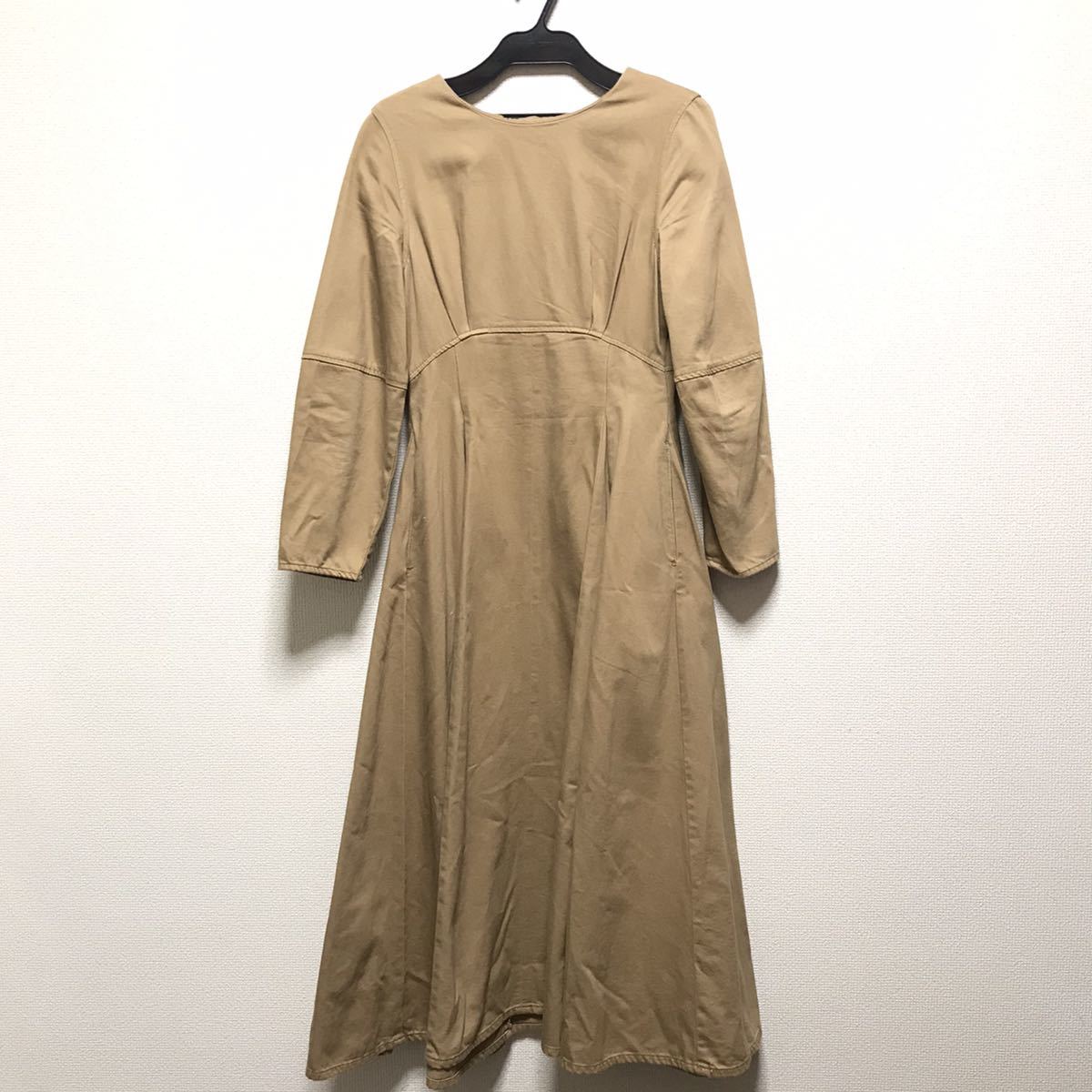 No I 643 Moussy マウジー デニム生地 長袖ロングワンピース サイズ1 ワンピース ロング 売買されたオークション情報 Yahooの商品情報をアーカイブ公開 オークファン Aucfan Com