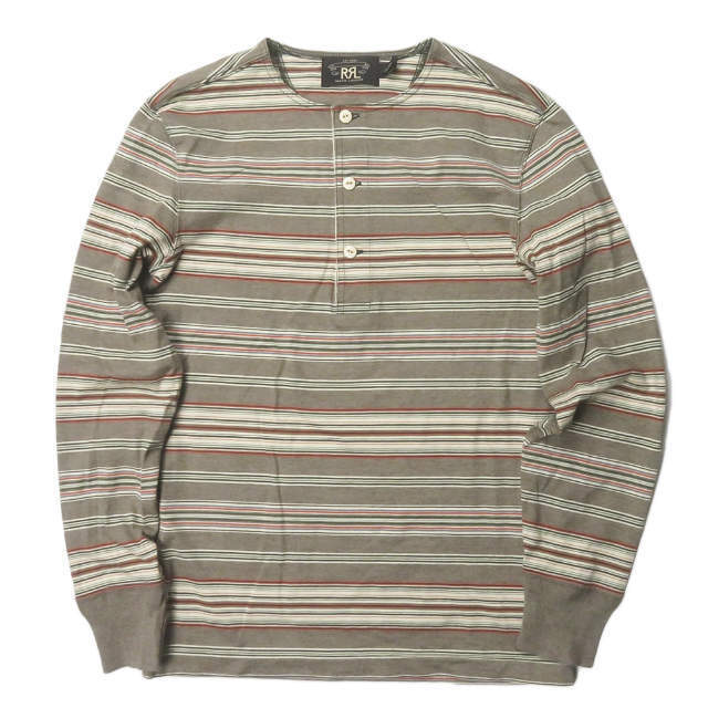 RRL ロンT ネイティブボーダー 激レア】RRL ラルフローレンネイティブ
