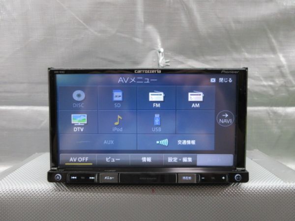 22771 carrozzeria カロッツェリア メモリーナビ AVIC-RZ03 地図データ