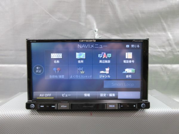 22771 carrozzeria カロッツェリア メモリーナビ AVIC-RZ03 地図データ