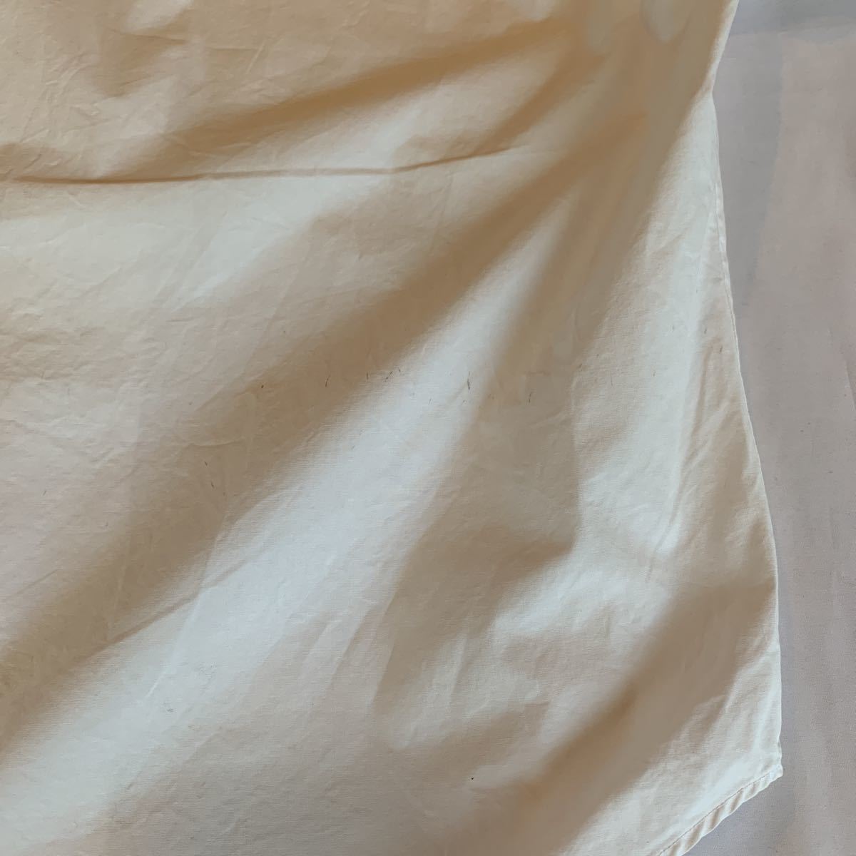 80s BANANA REPUBLIC WHITE OPEN COLLAR SHIRT ヴィンテージ ビンテージ バナナリパブリック 開襟 白シャツ オープンカラーシャツ 70s 80s Republic Banana T-SHIRT MEN メンズM相当&frasl;eaa655816