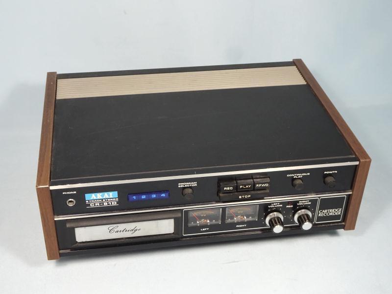 CR-81D AKAI アカイ 0 Stereo 8トラックデッキCR-81D □ジャンク AKAI