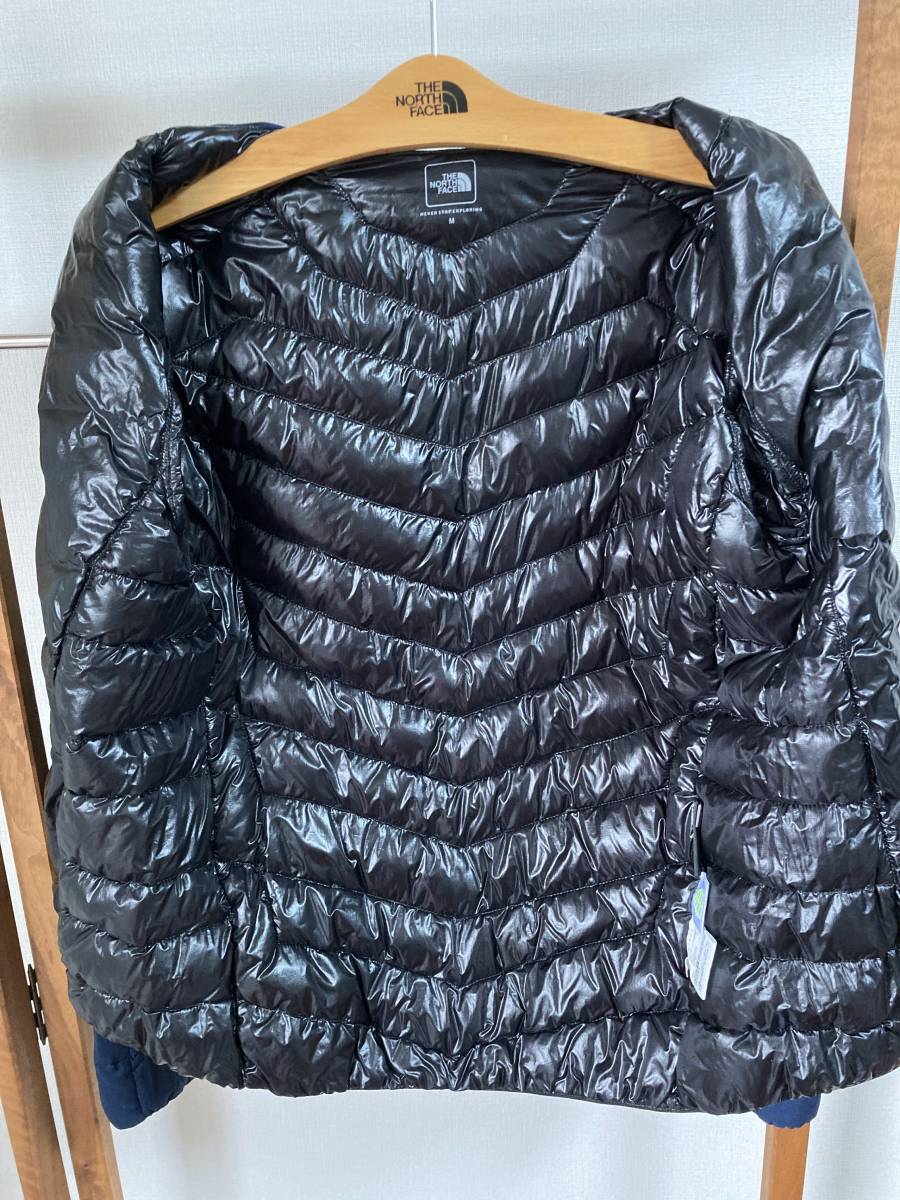 THE NORTH FACE◆ダウンジャケット/M/NY31603/ネイビー/THUNDER ROUNDNECK JACKET _3