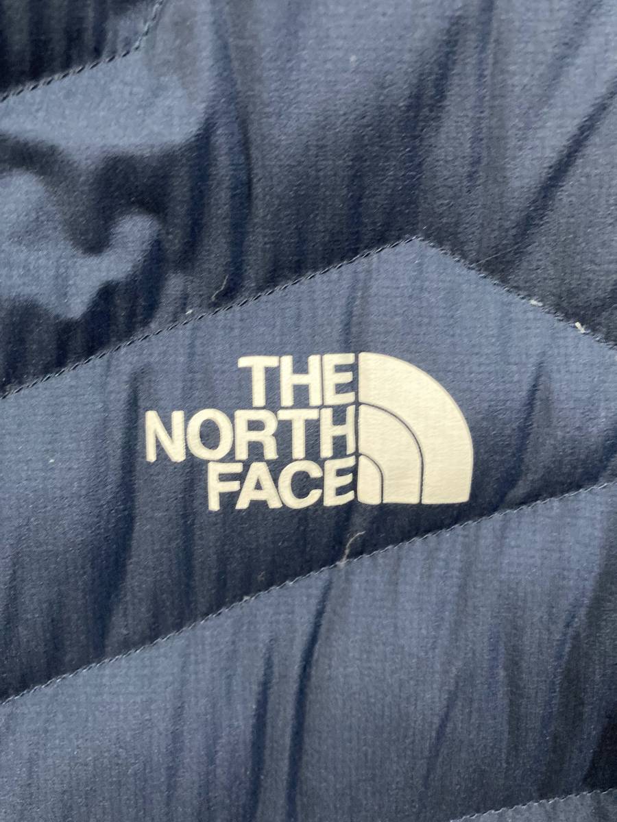 THE NORTH FACE◆ダウンジャケット/M/NY31603/ネイビー/THUNDER ROUNDNECK JACKET _4