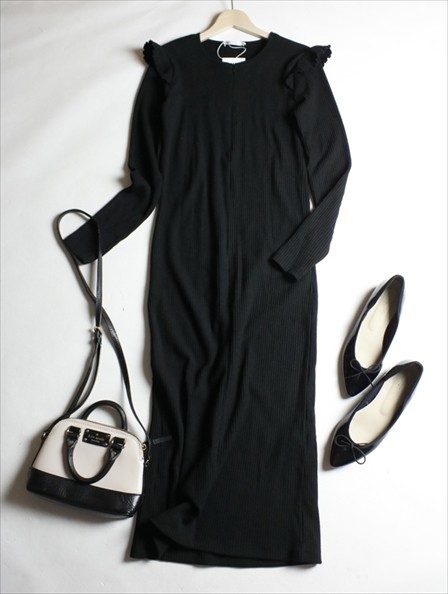 ザラzara 秋にもピッタリ 素敵フリルニットワンピース Lサイズ 七五三テレワーク行事 ワンピース 売買されたオークション情報 Yahooの商品情報をアーカイブ公開 オークファン Aucfan Com