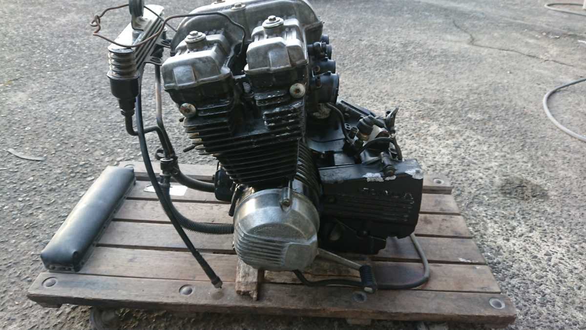 CBX400F エンジン NC07E クランキング確認済 圧縮確認済 走行10000キロ 