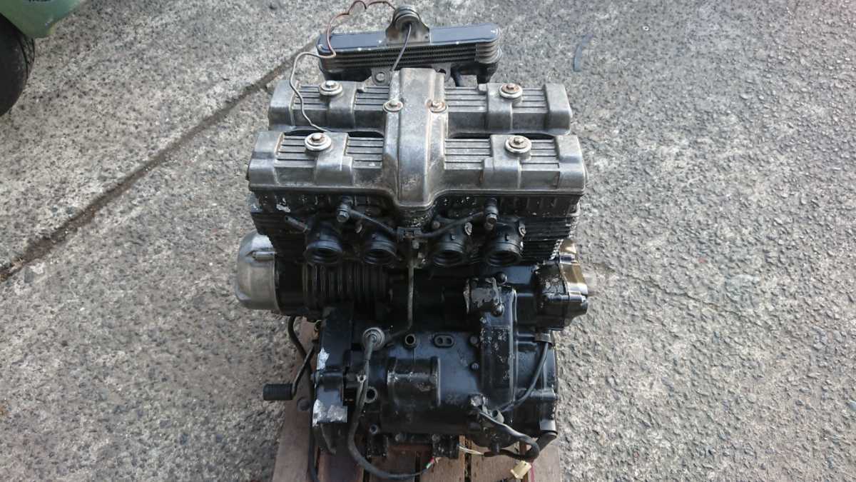 CBX400F エンジン NC07E クランキング確認済 圧縮確認済 走行10000キロ 