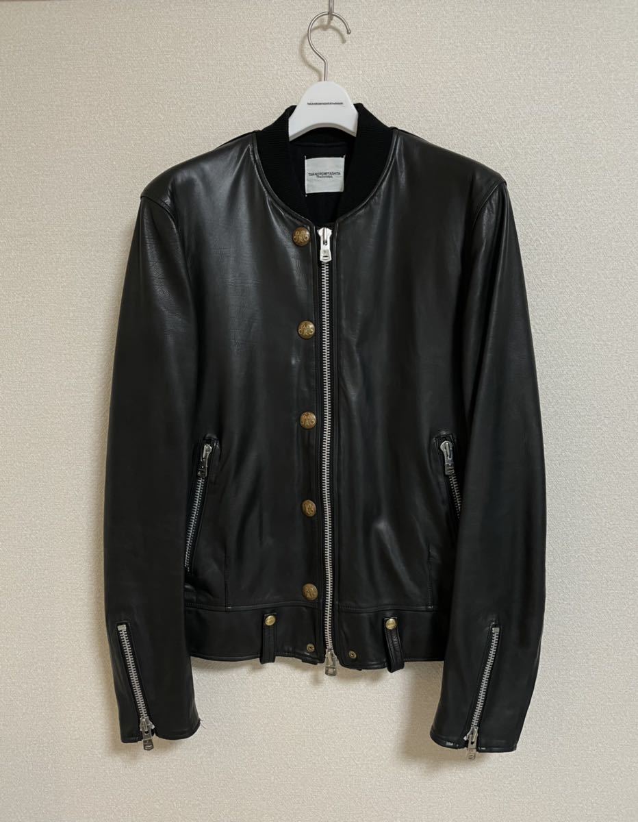 美品 16AW ソロイスト モーターサイクル レザー ジャケット size52 