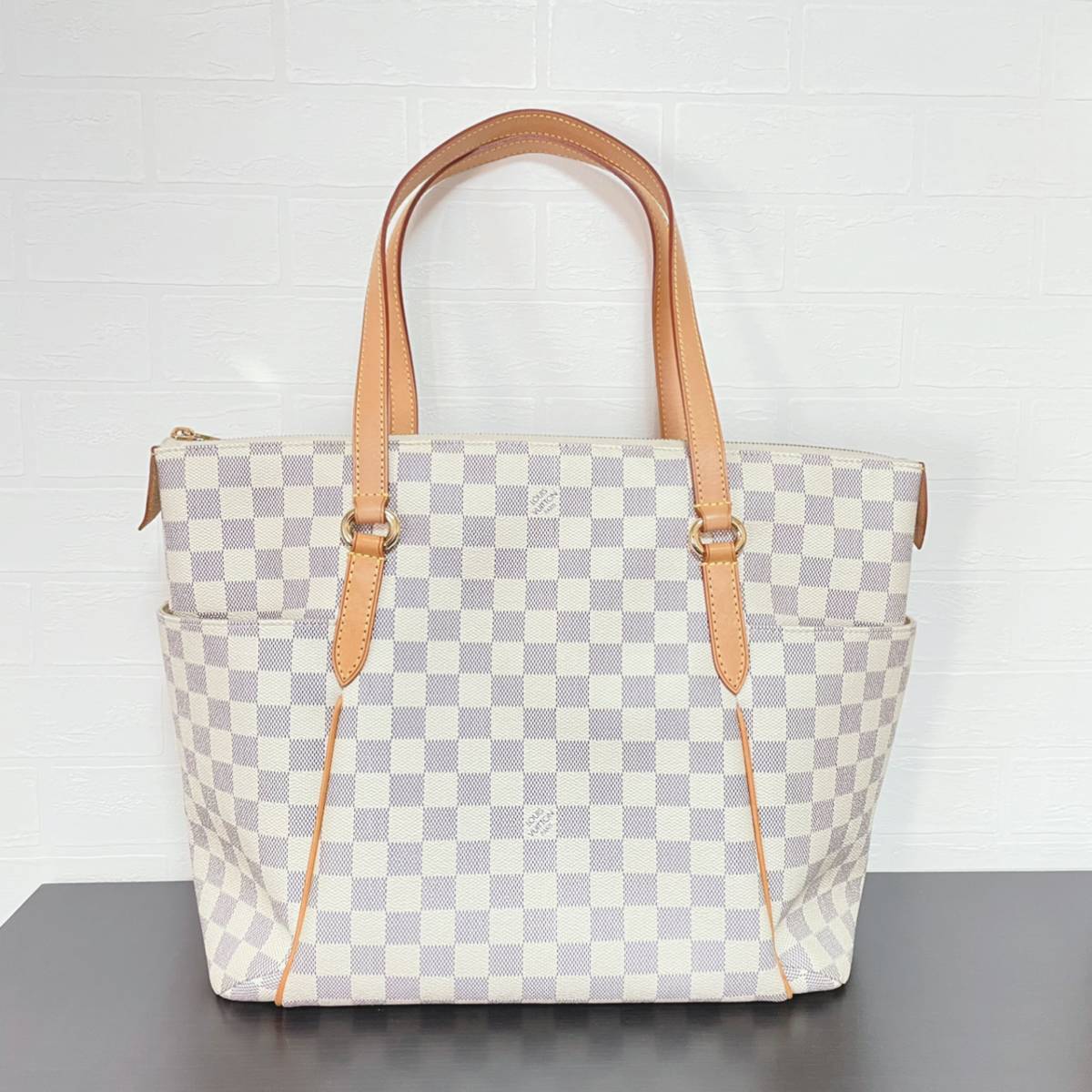美品 LOUIS VUITTON ダミエ アズール トータリーMM トートバッグ 
