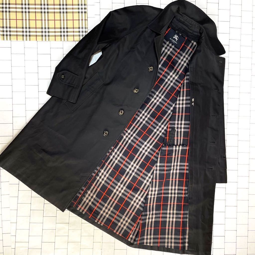 メンズ 【美品/L】バーバリーロンドン ステンカラーコート ロング丈 