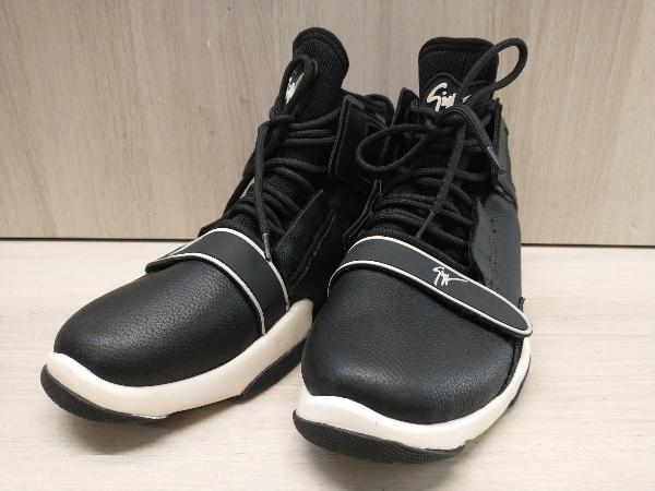 スニーカー ブラック GIUSEPPE ZANOTTI サイズ42 ジュゼッペザノッティ