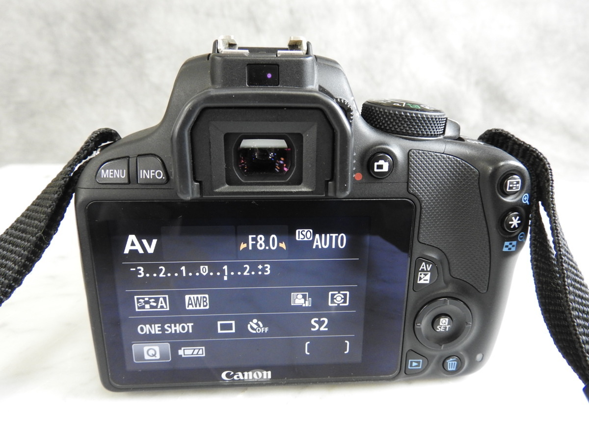 ☆canon EOS Kiss X7 ボディ / EFS 18-55mm / EFS 55-250mm ダブル