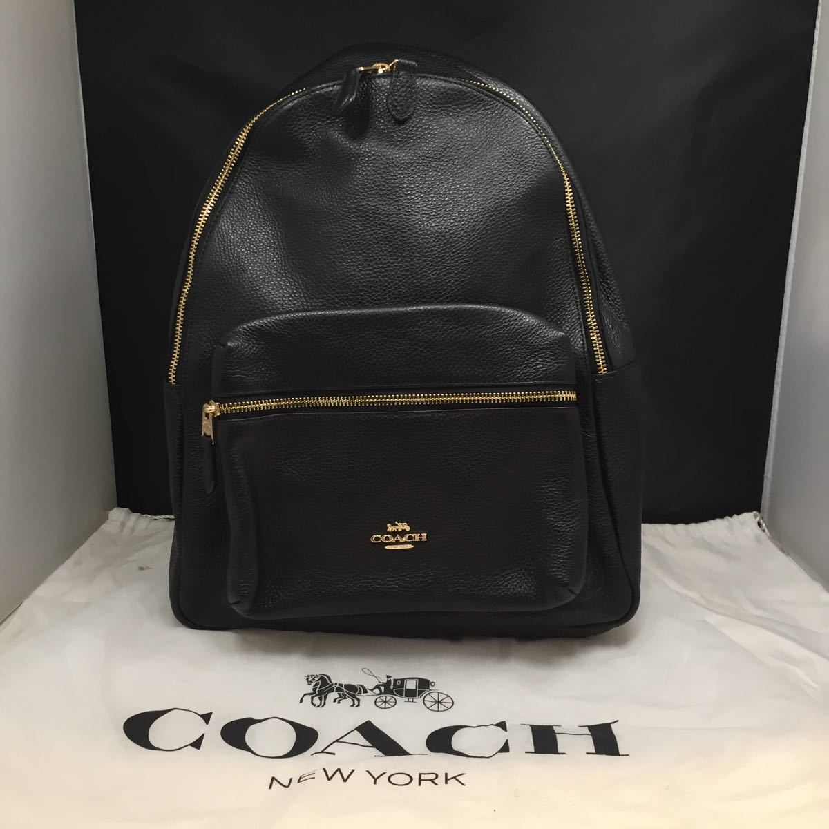 レザー コーチ バックパック COACH リュックサック リュック | 美品 