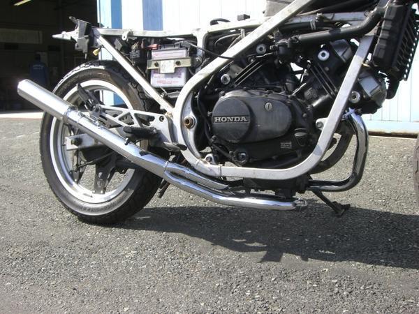 VT250FC マフラー fighter管 VT250FE VT250Z vt250fe マフラー FIGHTER